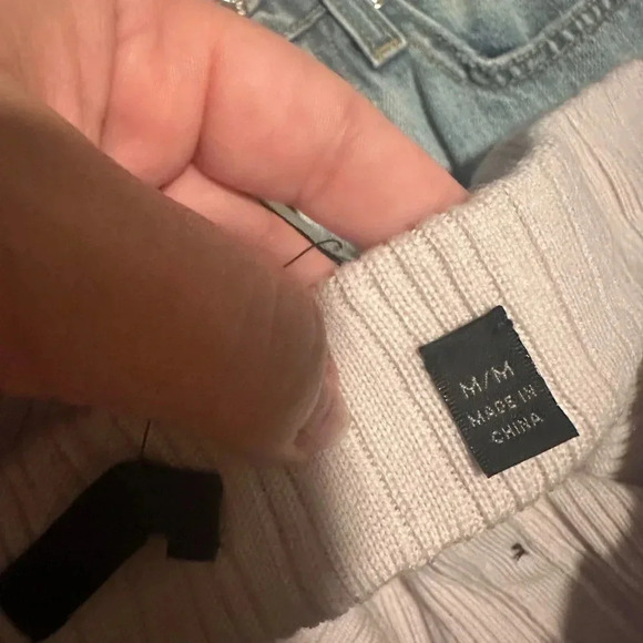 ATM Merino Wool Button Mini Skirt size medium NWT - Picture 7 of 8